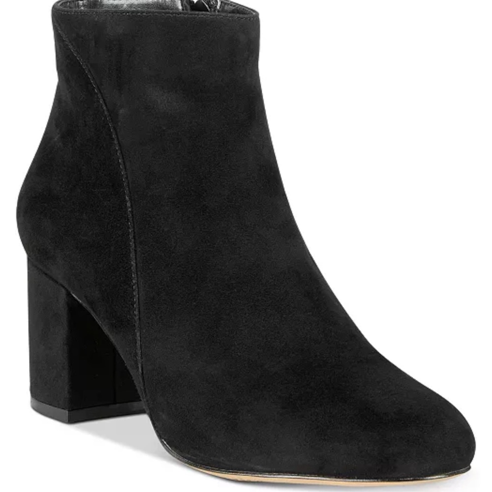 Inc black booties size 9